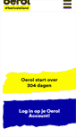 Mobile Screenshot of oerol.nl